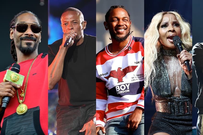 Együtt áll színpadra Snoop Dogg, Kendrick Lamar, Eminem, Dr. Dre és Mary J. Blige a Super Bowl-on