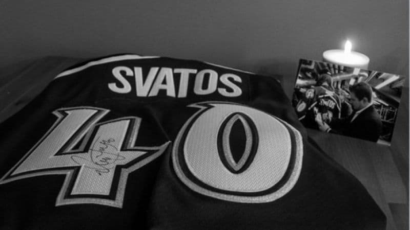 Így tisztelegtek az NHL-ben Marek Svatoš emléke előtt