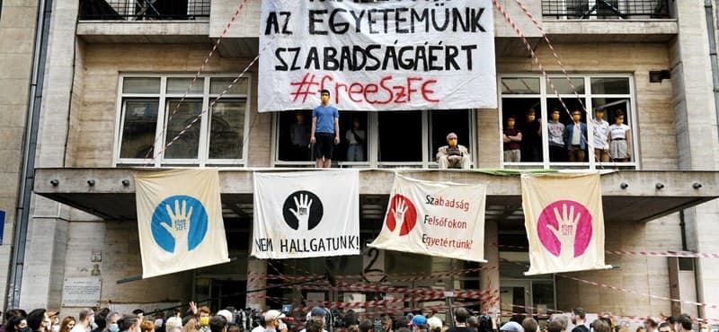 A Híd elnökének szimpatikus a budapesti Színház- és Filmművészeti Egyetem diákjainak tiltakozó blokádja