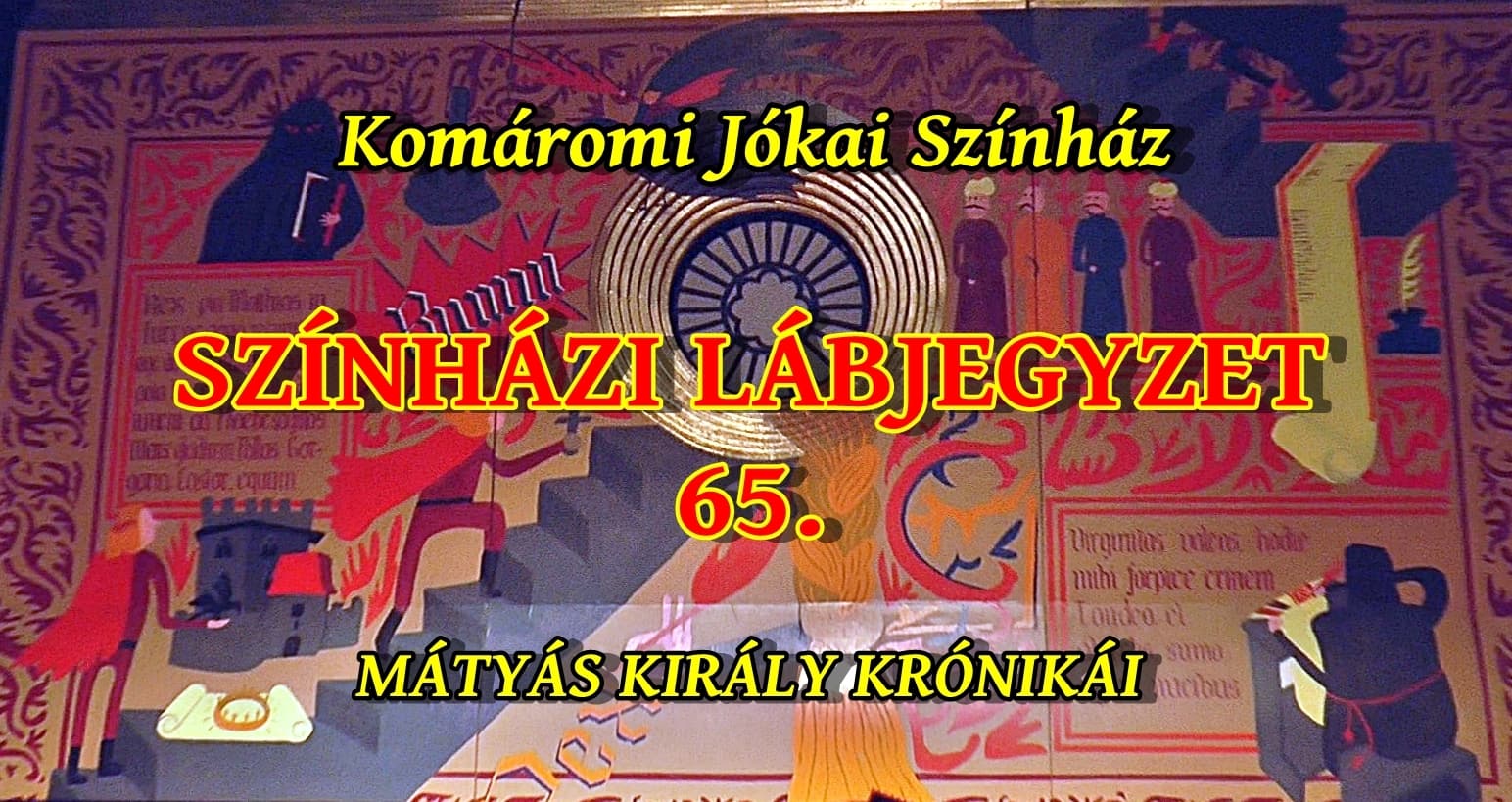 Színházi Lábjegyzet 65. - A Komáromi Jókai Színház internetes műsora