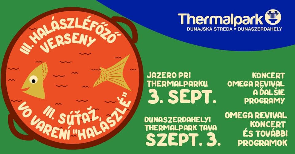 Ma éjfélig lehet regisztrálni a III. Halászléfőző Versenyre, amely a hétvégén kerül megrendezésre a dunaszerdahelyi termálfürdő tópartján!