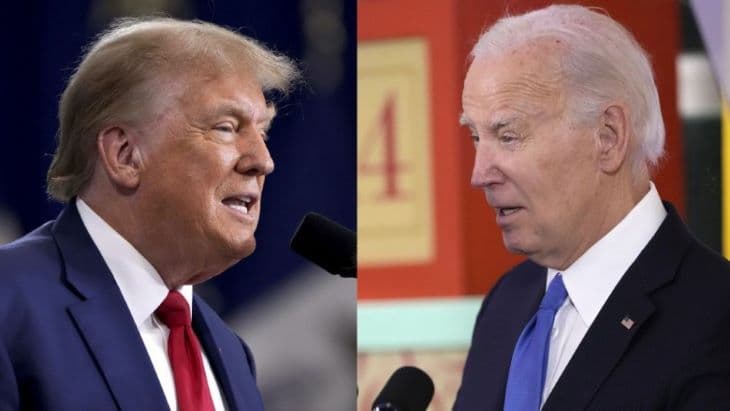 Donald Trump és Joe Biden véglegesítheti elnökjelöltségét a keddi előválasztásokon négy amerikai államban