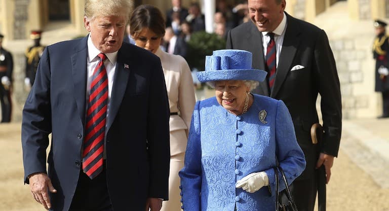 A királynő vendégeként Londonba érkezik az amerikai elnök
