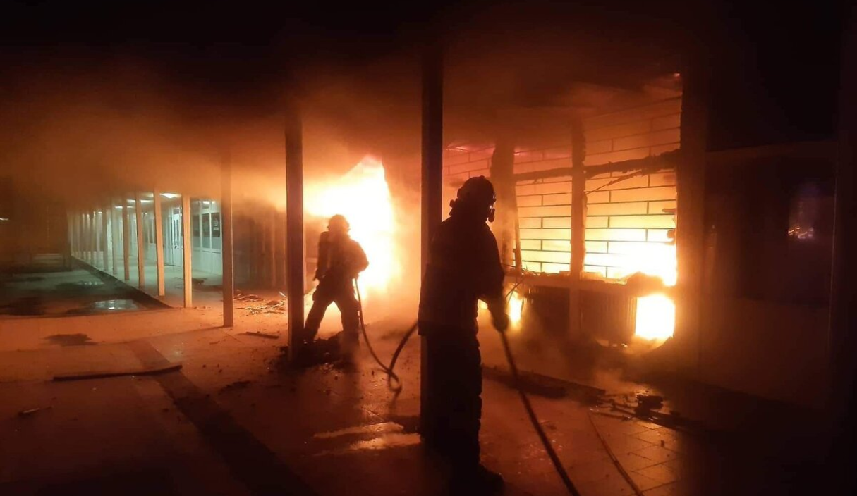 Tűz ütött ki egy Covid-kórházban, többen meghaltak