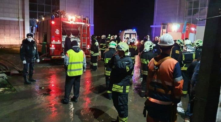 Tűz ütött ki egy Covid-betegeket ellátó kelet-ukrajnai kórházban, többen meghaltak