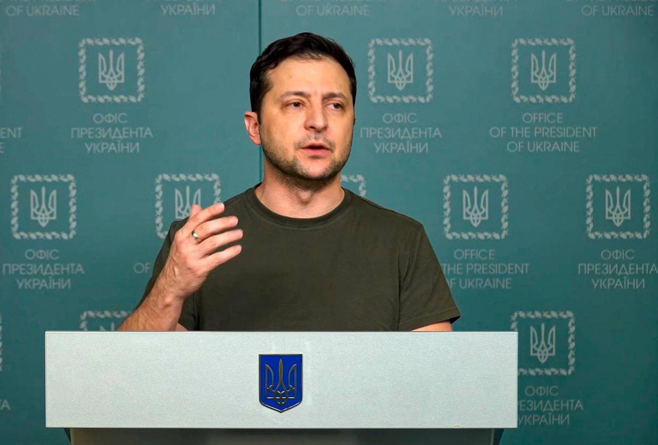 Zelenszkij nem hisz az ukrán és az orosz küldöttség tárgyalásának sikerében