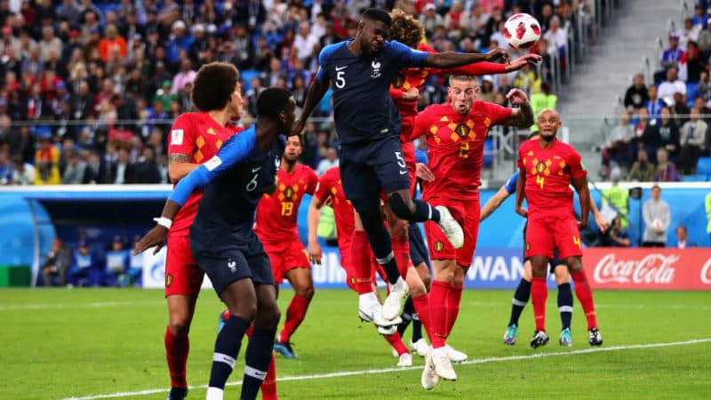 Umtiti a döntőbe fejelte Franciaországot