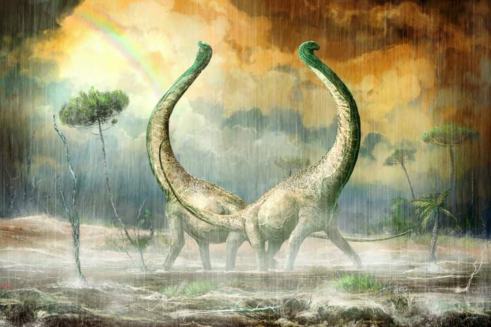 A titanoszauruszok egy korai képviselőjének csontvázát találták meg