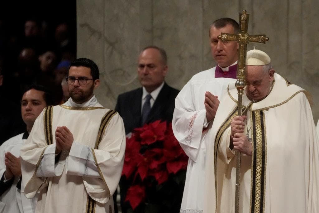 Ferenc pápa: a betlehemi jászol szegénysége az élet igazi gazdagságát mutatja