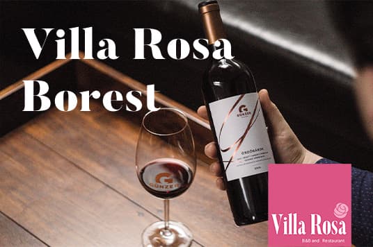 Villa Rosa borest a Günzer borok bűvöletében