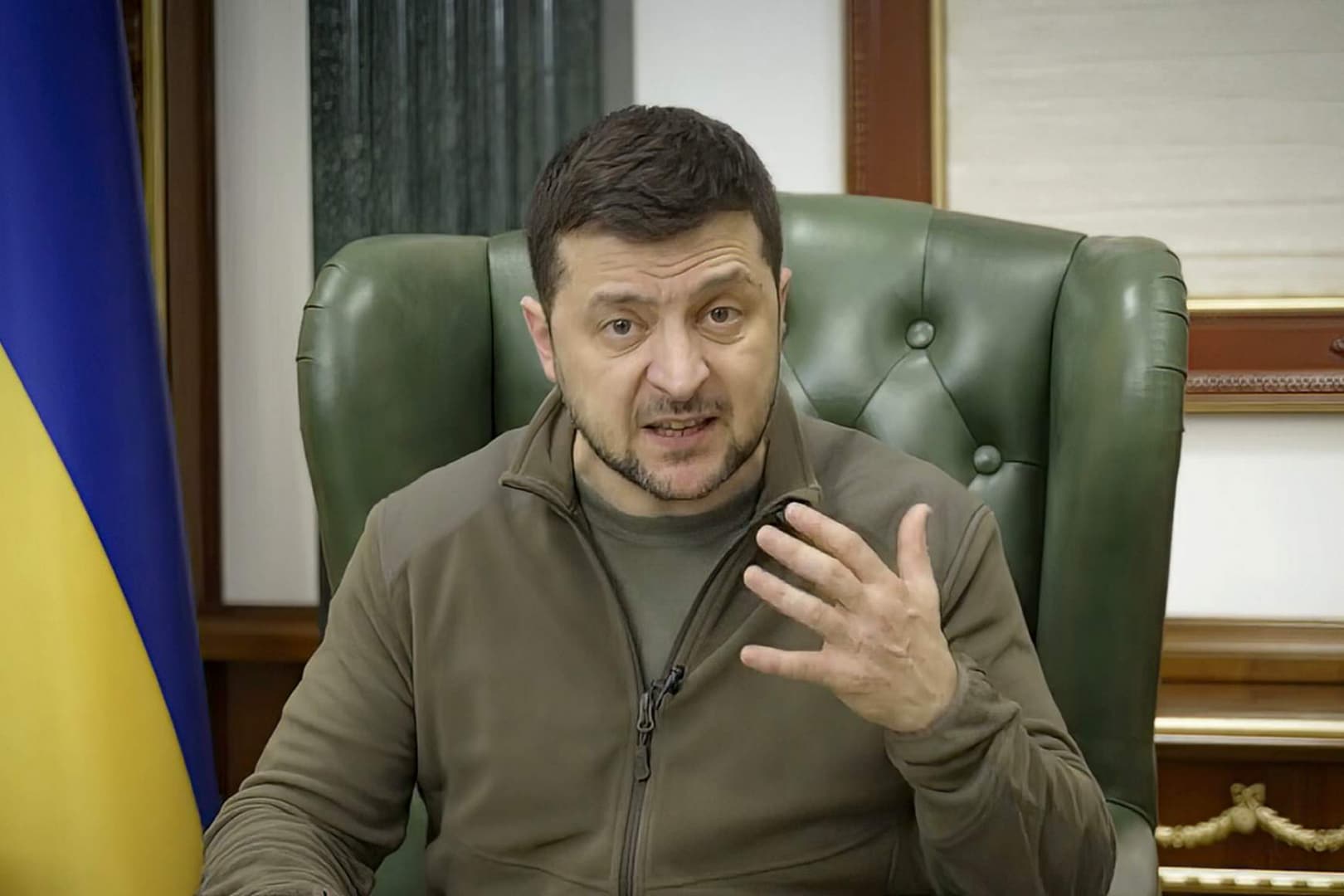 Zelenszkij kijelentette, hogy Ukrajna nem adja fel a déli régióit