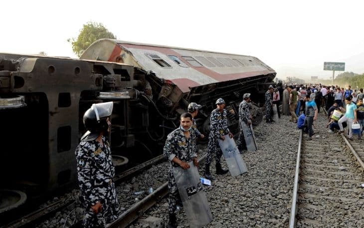 Újabb halálos áldozatokkal járó vonatbaleset történt Egyiptomban
