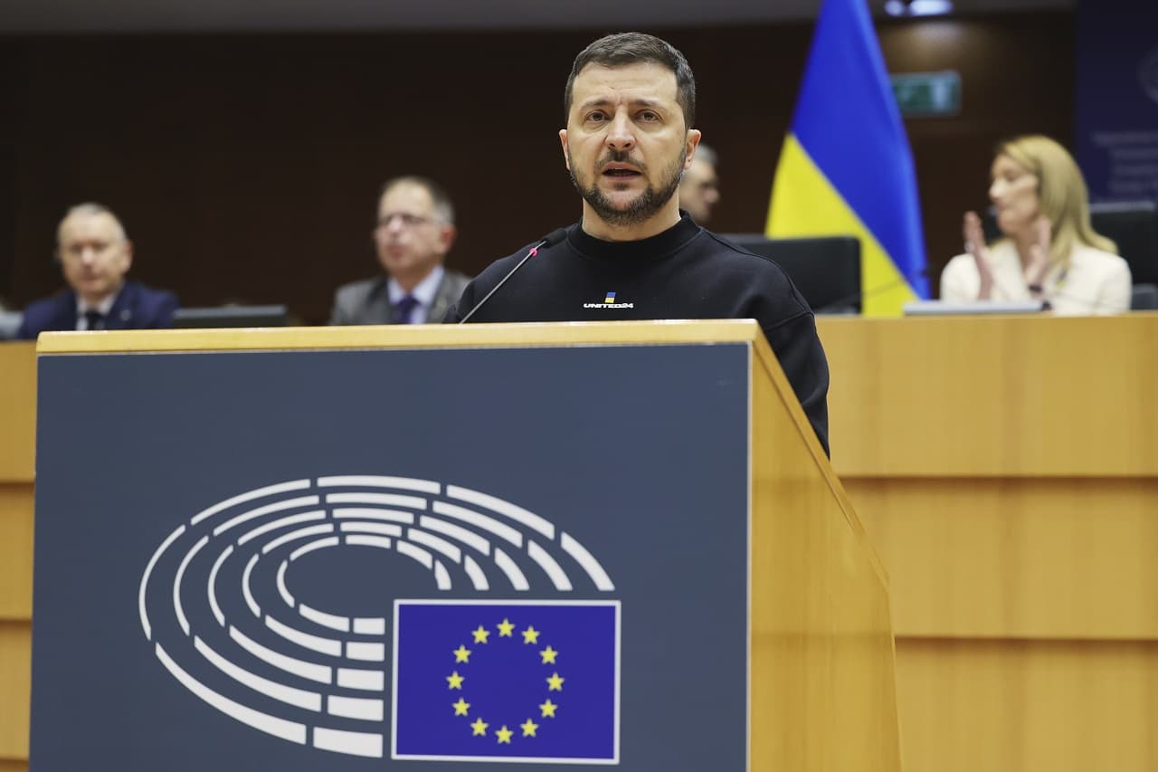 Zelenszkij: Ukrajna Európáért harcol